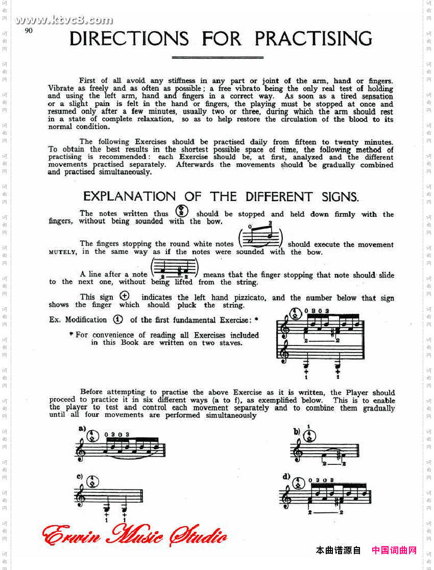 德米特里康斯坦丁多尼斯,小提琴三手指基础练习作品.15第一