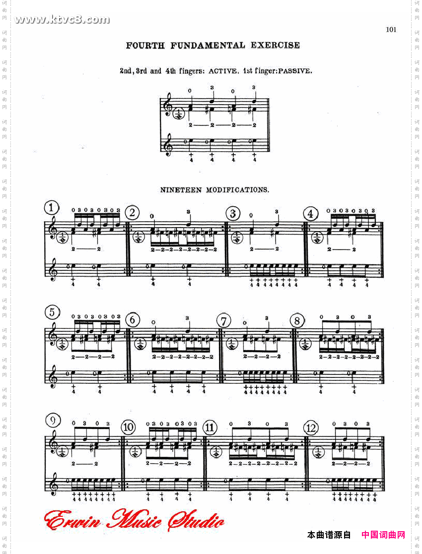 德米特里康斯坦丁多尼斯,小提琴三手指基础练习作品.15第一
