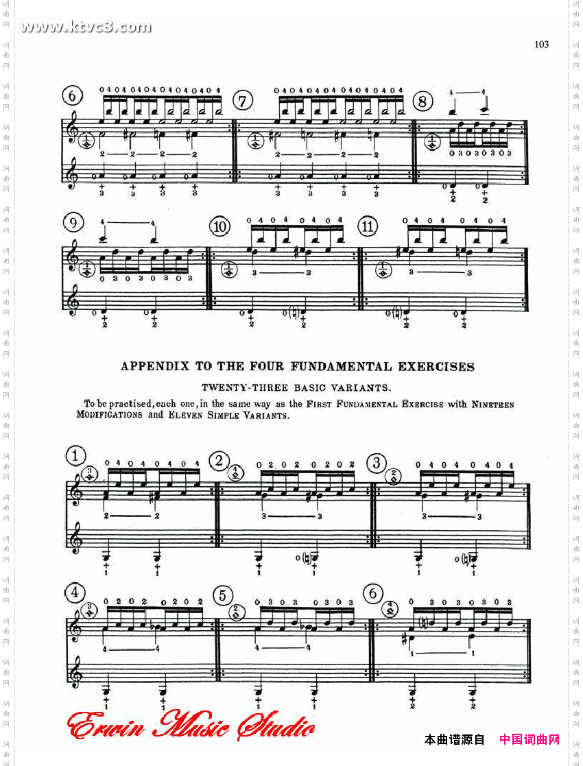 德米特里康斯坦丁多尼斯,小提琴三手指基础练习作品.15第一