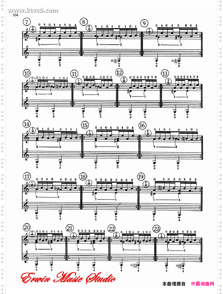 德米特里康斯坦丁多尼斯,小提琴三手指基础练习作品.15第一