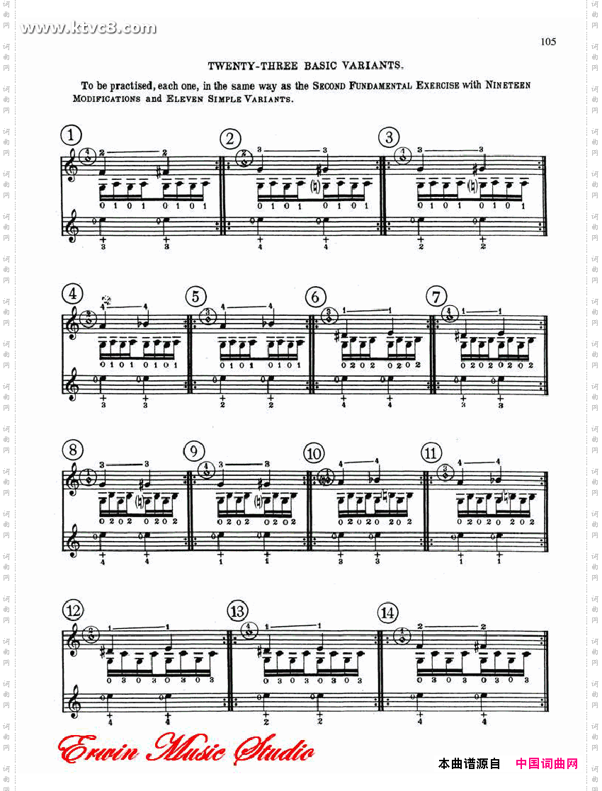 德米特里康斯坦丁多尼斯,小提琴三手指基础练习作品.15第一