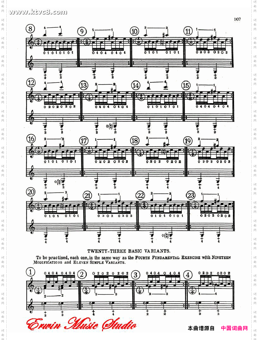 德米特里康斯坦丁多尼斯,小提琴三手指基础练习作品.15第一