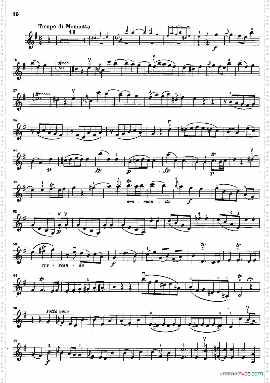 SONATEKV304奏鸣曲KV304_SONATE KV304奏鸣曲 KV304