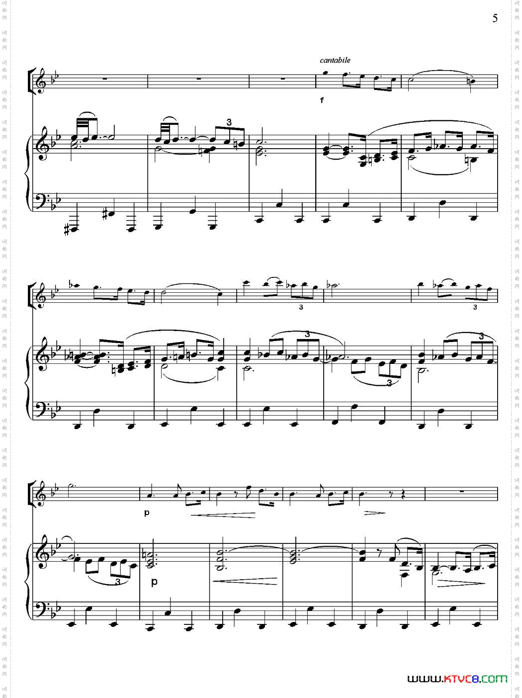 Adagiofo-rStrings&Organ柔板小提琴+钢琴伴奏_Adagio fo-r Strings & Organ柔板小提琴+钢琴伴奏