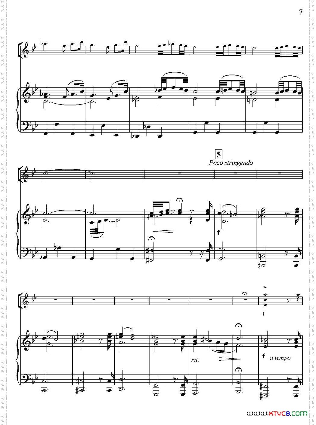 Adagiofo-rStrings&Organ柔板小提琴+钢琴伴奏_Adagio fo-r Strings & Organ柔板小提琴+钢琴伴奏