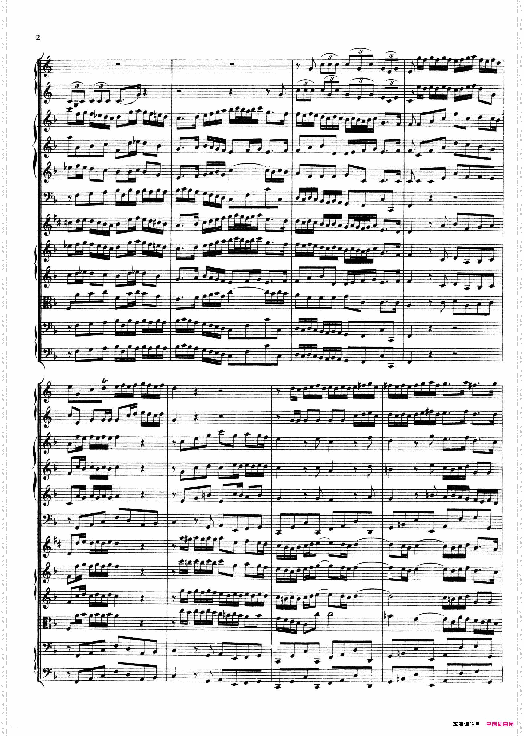 Bra-ndenburgConcertoNo·1inFMajo-r勃兰登堡协奏曲第一号_Bra-ndenburg Concerto No·1 in F Majo-r勃兰登堡协奏曲第一号