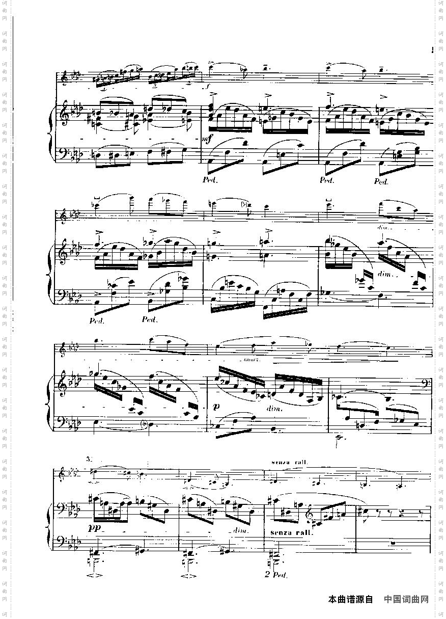 伊萨伊作品集：ReveD‘enfant小提琴+钢琴伴奏_伊萨伊作品集：Reve D‘enfant小提琴+钢琴伴奏