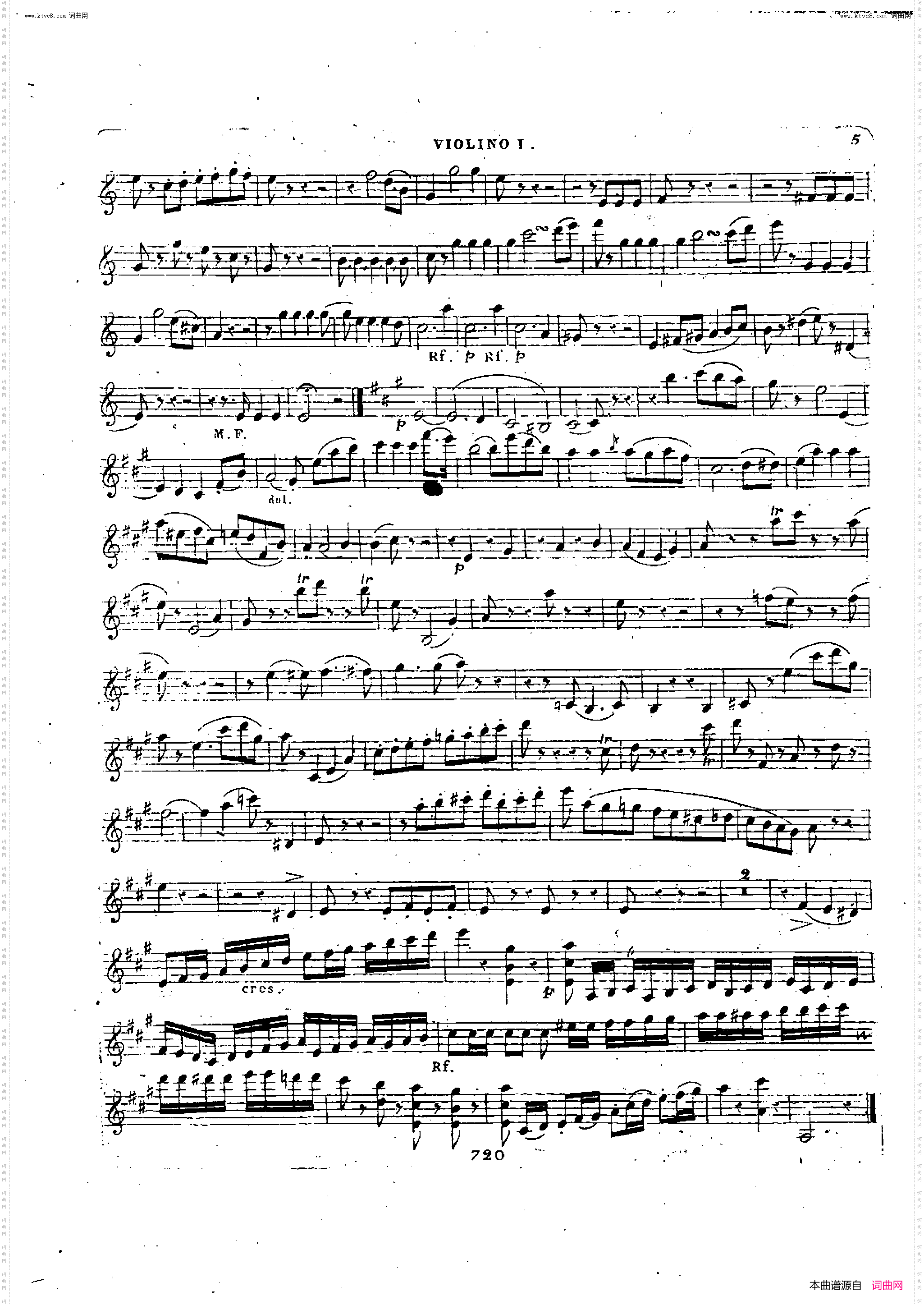 朱利亚尼 作品36 第二协奏曲 2小提琴谱 M·Giuliani-Op·36 Concerto No·2 Violin 2