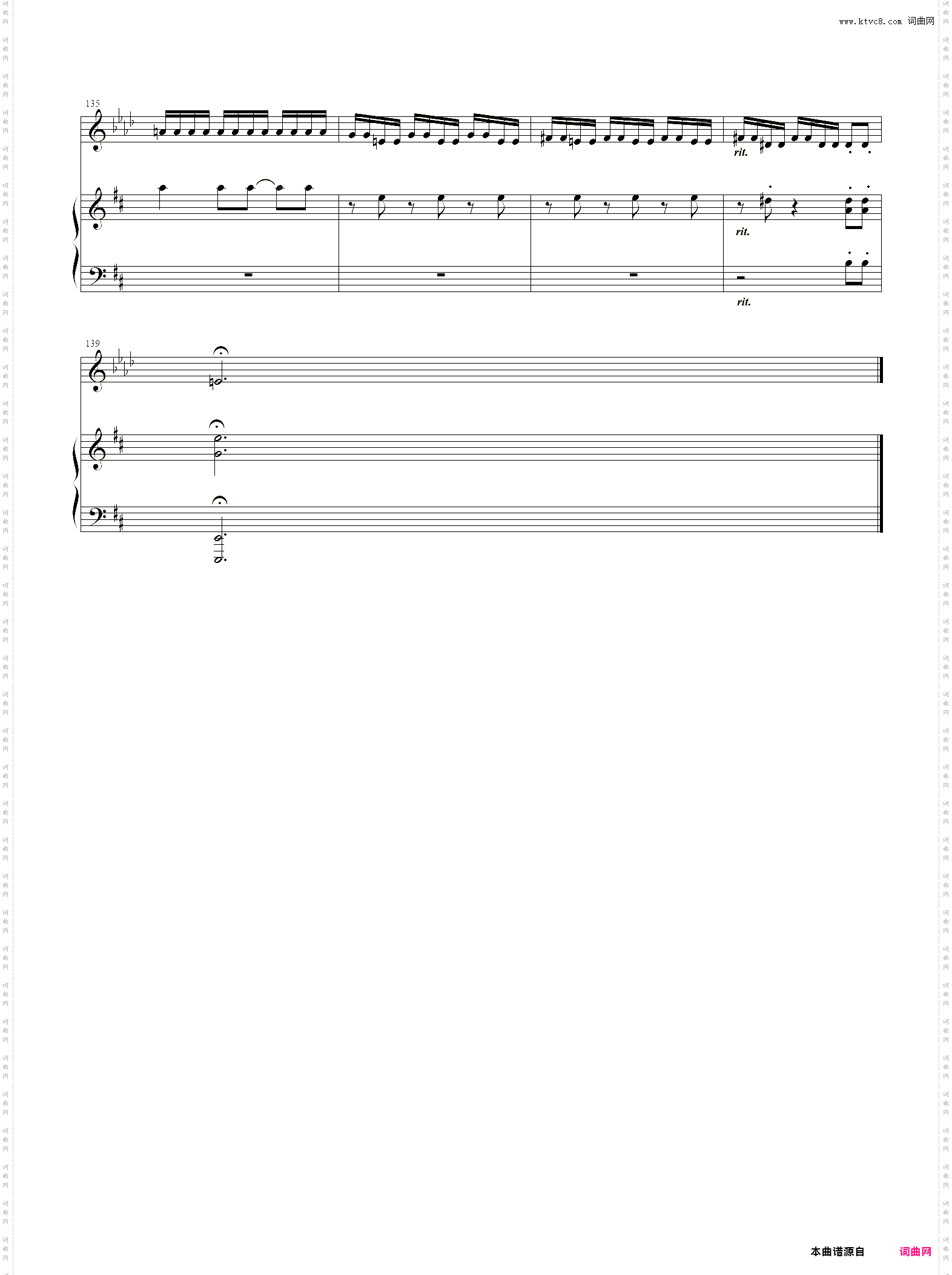 小提琴谱：Let It Go小提琴+钢琴二重奏The Piano Guys