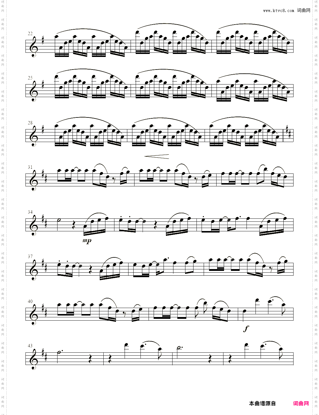 小提琴谱:菊次郎的夏天弦乐四重奏分谱一:小提琴I