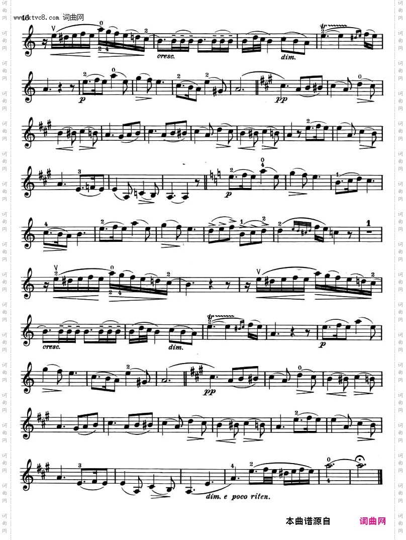 NOCTURNE 夜曲_布格缪勒作曲版