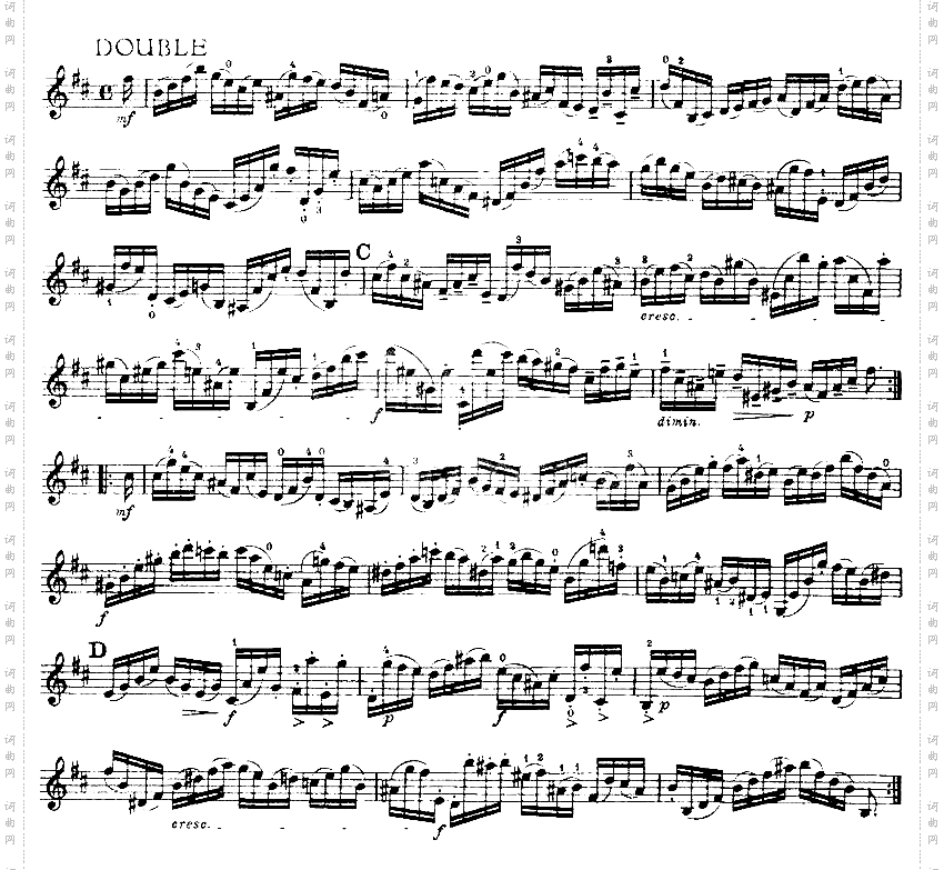 巴赫《六首小提琴无伴奏奏鸣曲及组曲1-6