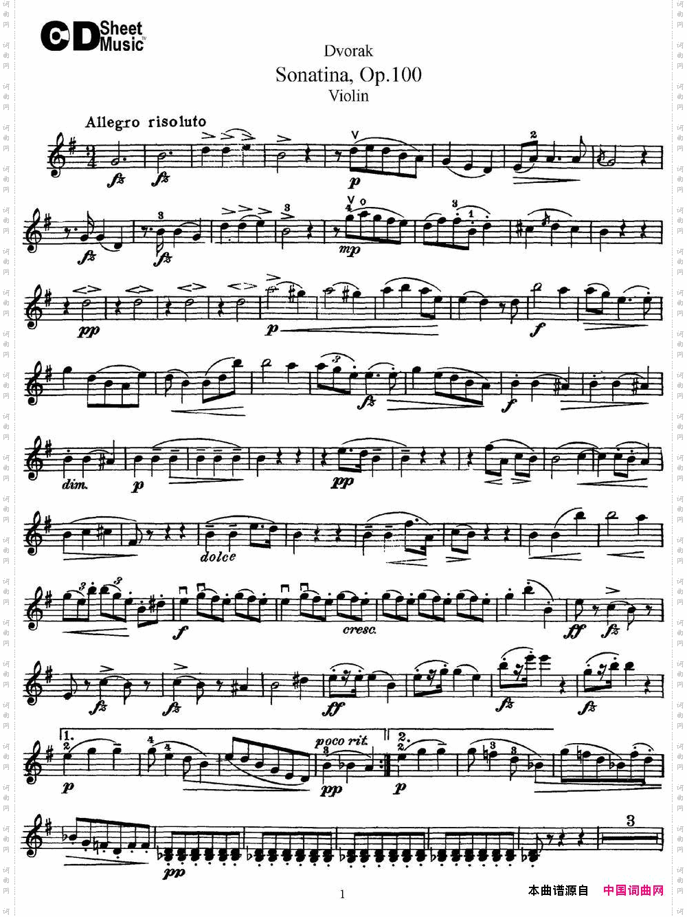 ViolinSonatinaOp.100