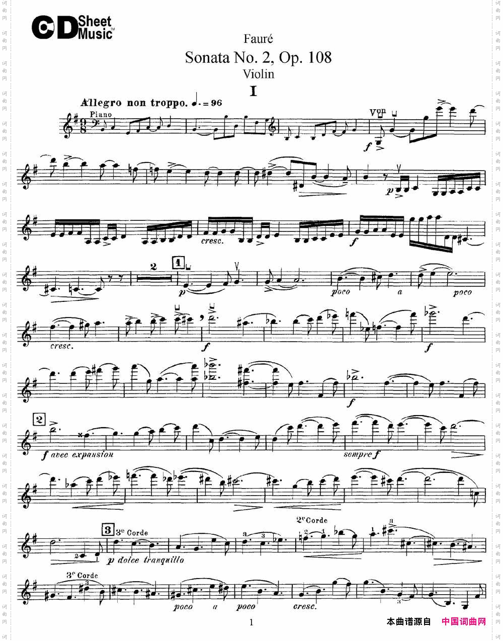 ViolinSonataNo.2Op.108