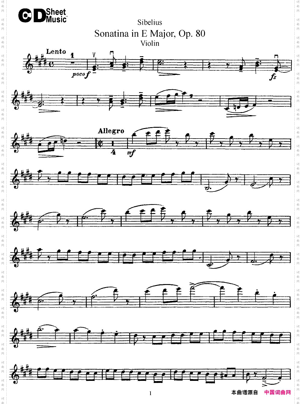 ViolinSonatinainEMajorOp.80