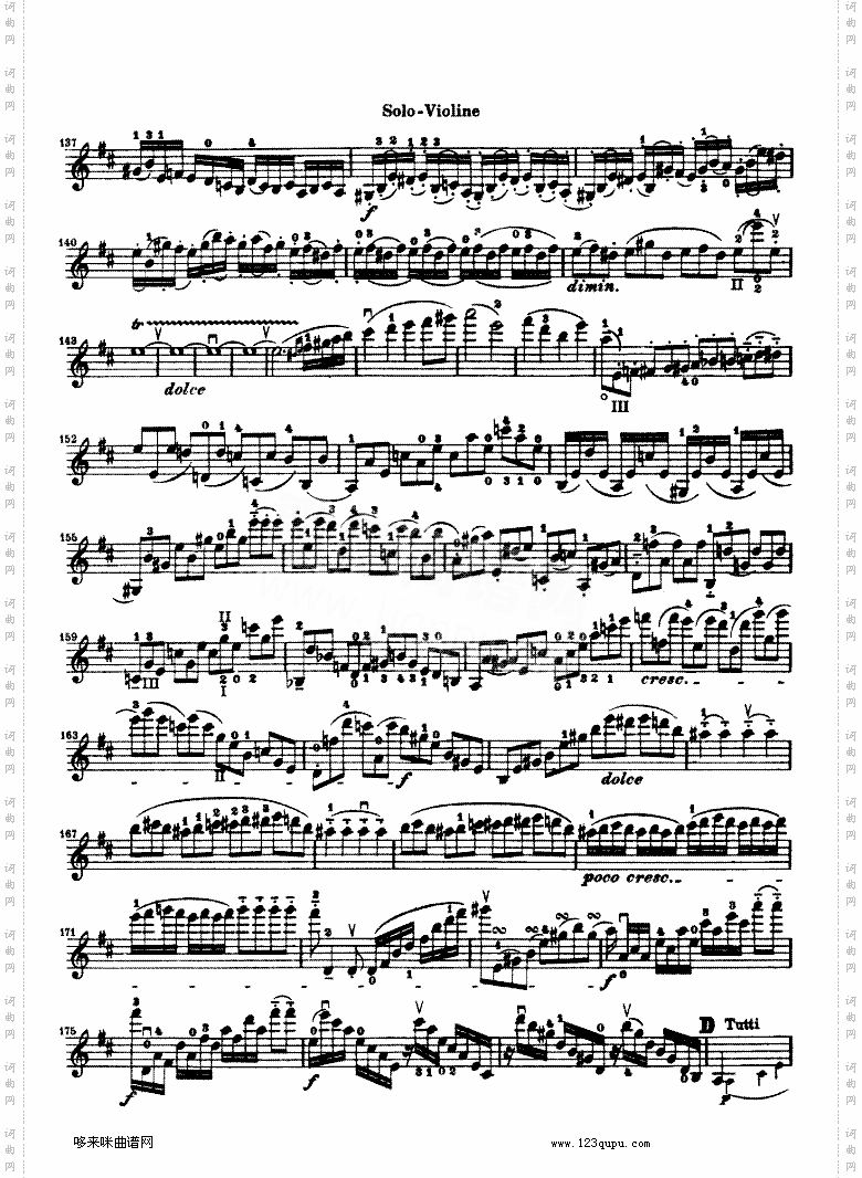 贝多芬小提琴协奏曲konzertfurvioline