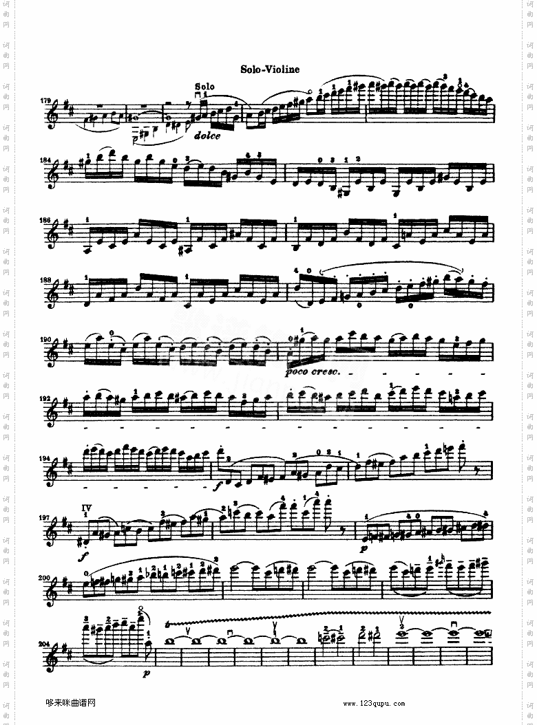 贝多芬小提琴协奏曲konzertfurvioline