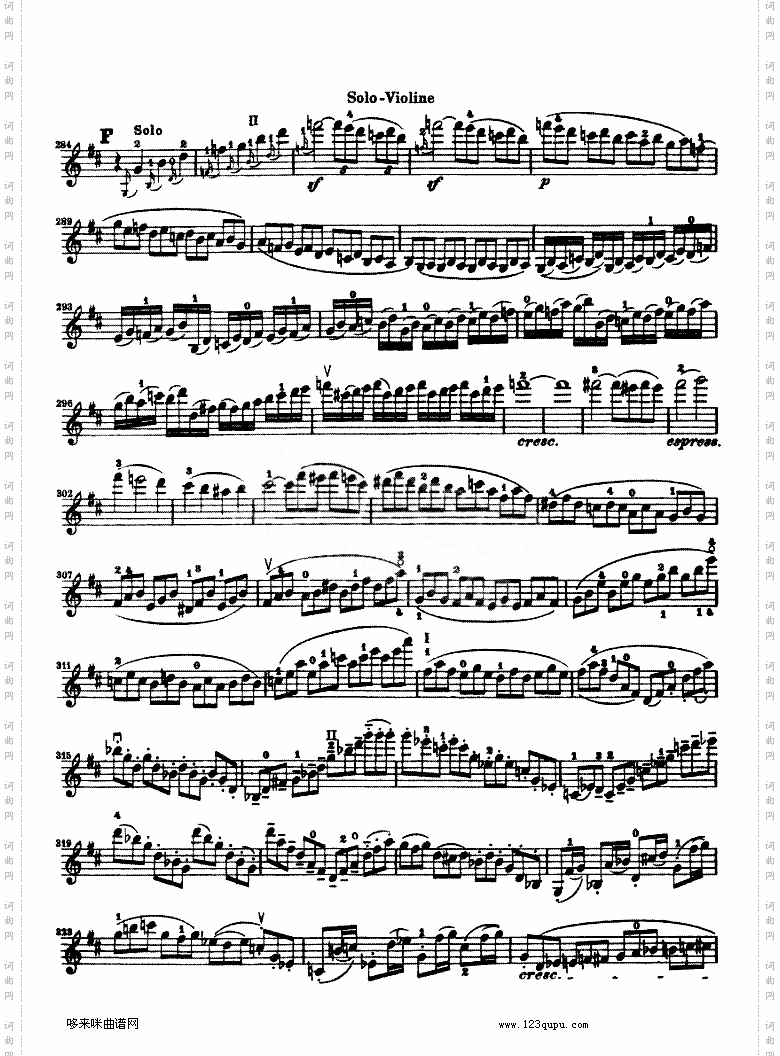 贝多芬小提琴协奏曲konzertfurvioline