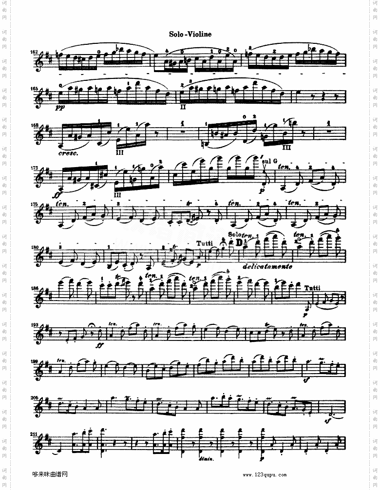 贝多芬小提琴协奏曲konzertfurvioline