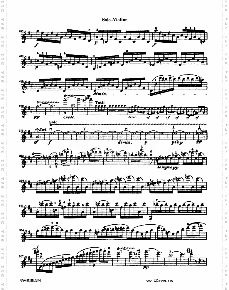 贝多芬小提琴协奏曲konzertfurvioline