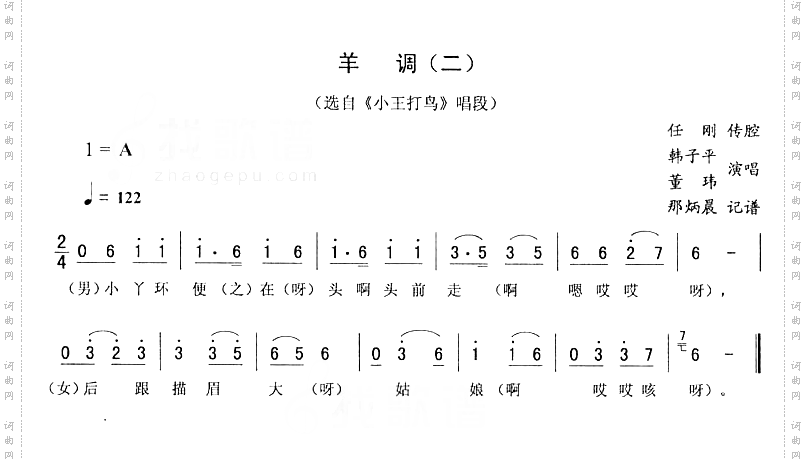 羊调二_小王打鸟二人转