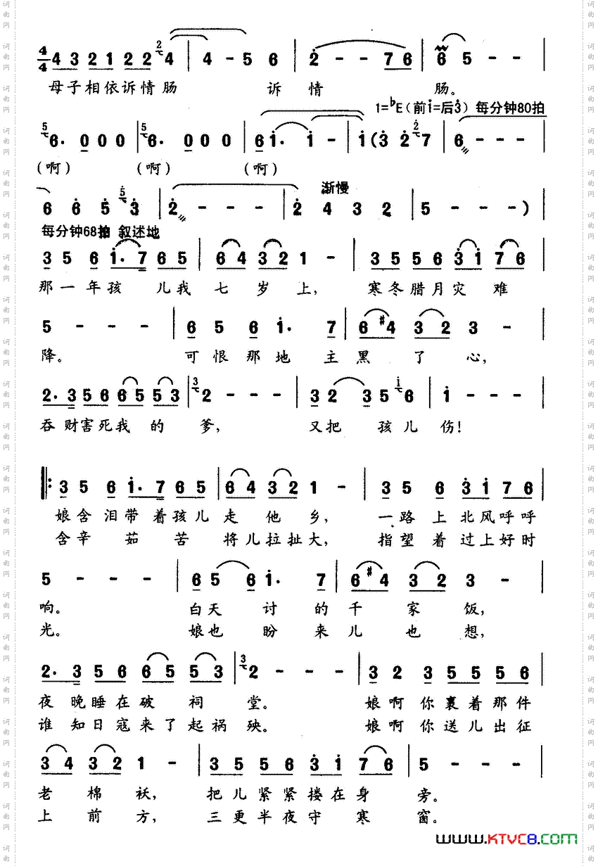 歌剧《野火春风斗古城》选曲7首