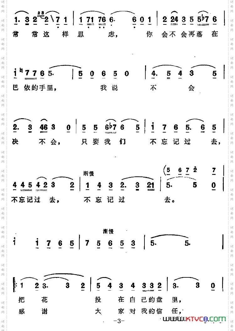 我从前是个小奴隶歌剧《阿依古丽》选曲