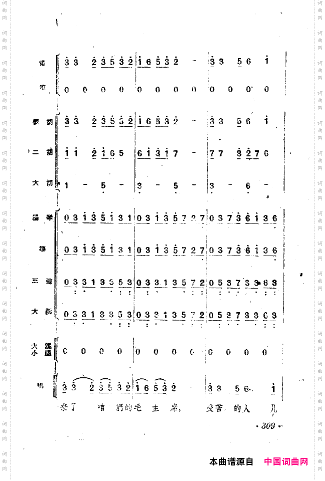 小二黑结婚戏剧音乐五场歌剧301-328