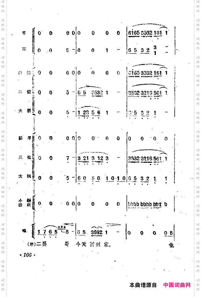 小二黑结婚戏剧音乐五场歌剧100-150