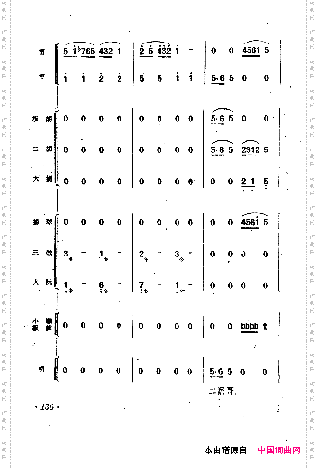 小二黑结婚戏剧音乐五场歌剧100-150