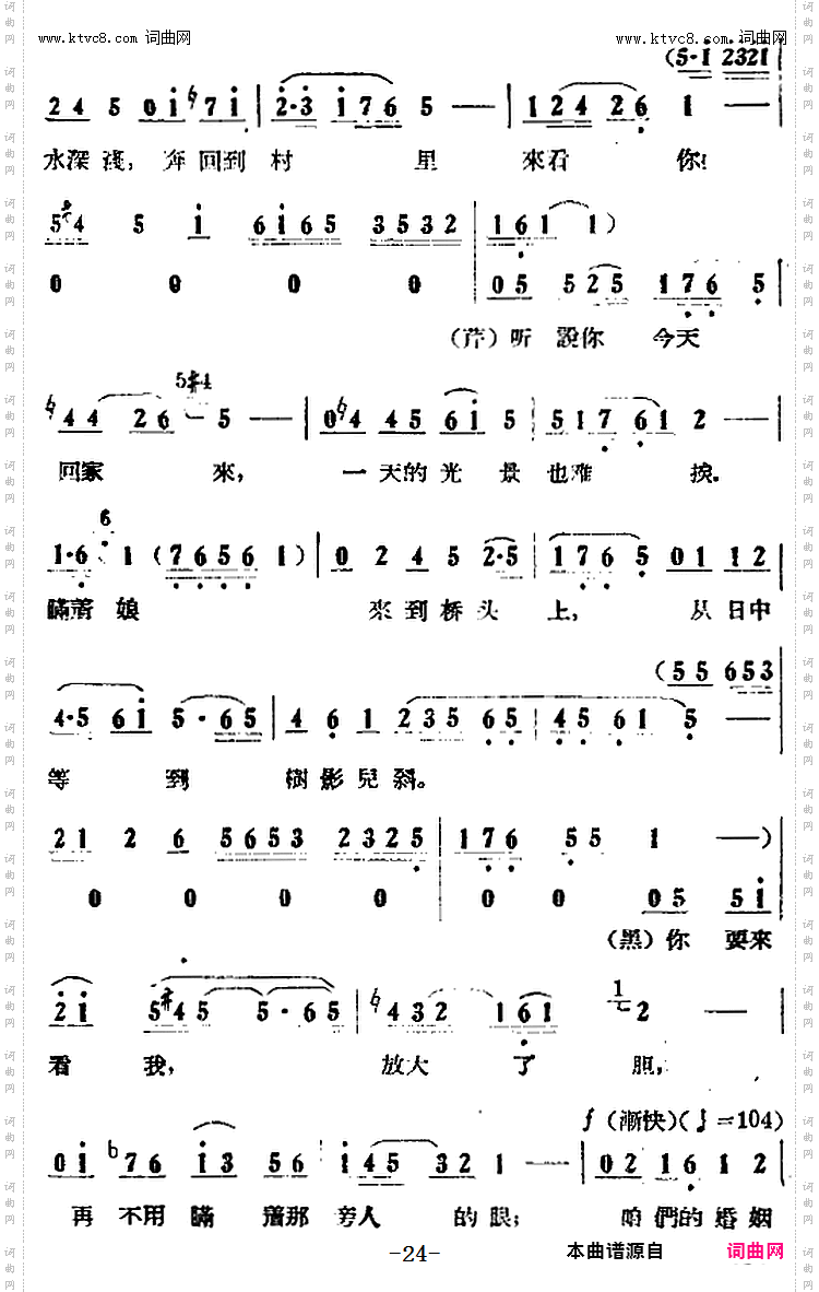 咱们的婚姻自作主_歌剧《小二黑结婚》全剧之第一场第七曲
