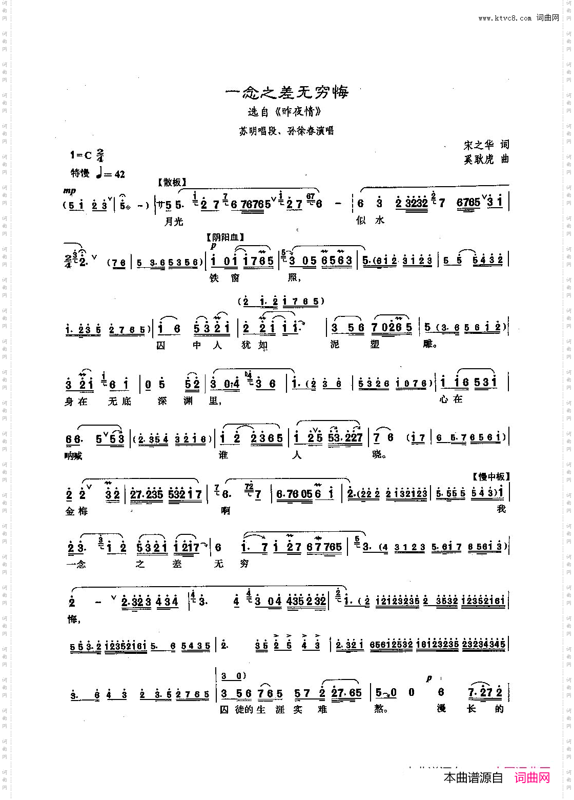 一念之差无穷悔_【沪剧】79选自《昨夜情》