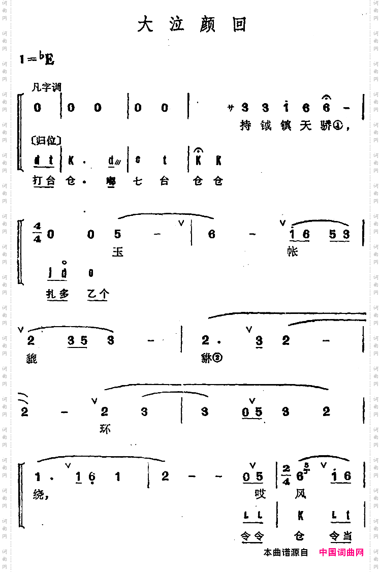京剧群曲汇编:大泣颜回