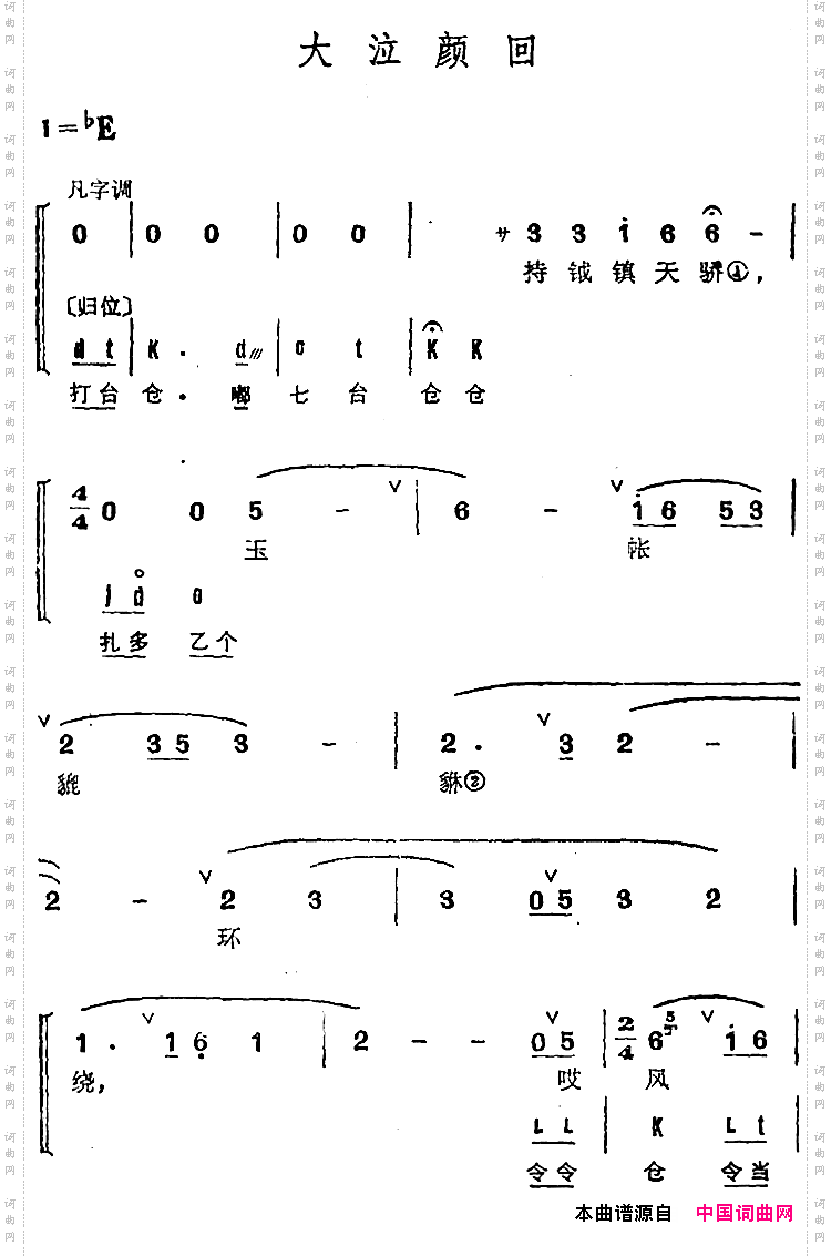 京剧群曲汇编:大泣颜回