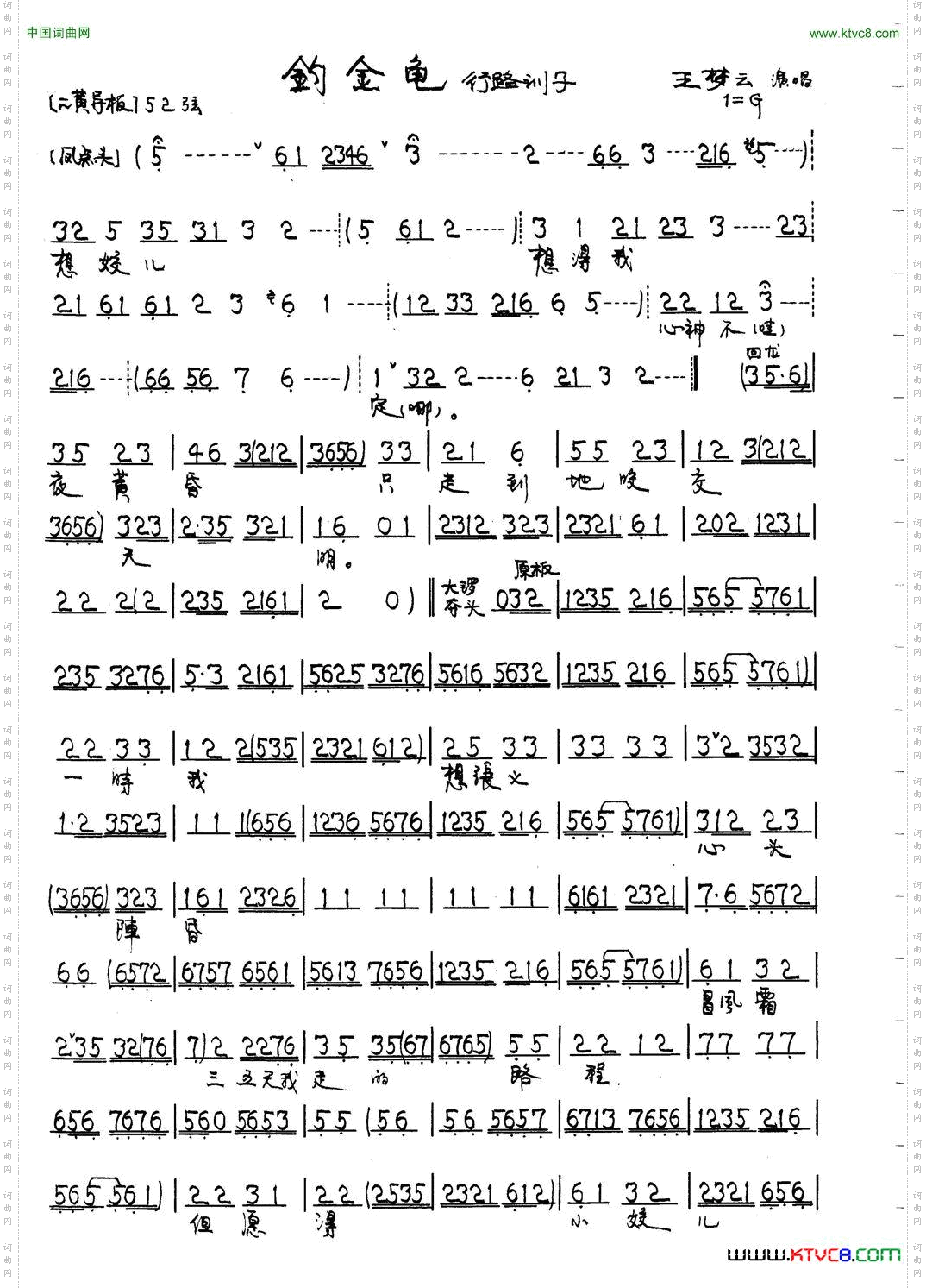 钓金龟