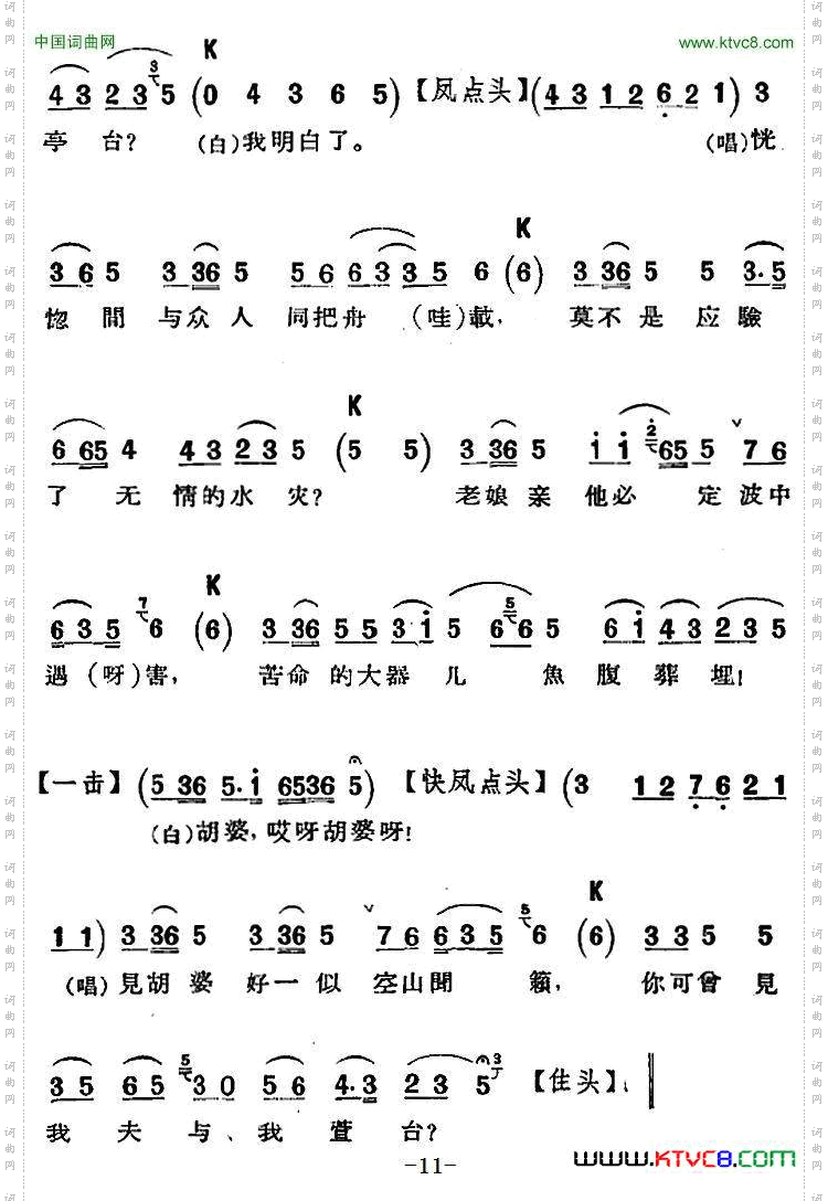 京剧唱腔选·青衣:锁麟囊薛湘灵唱段