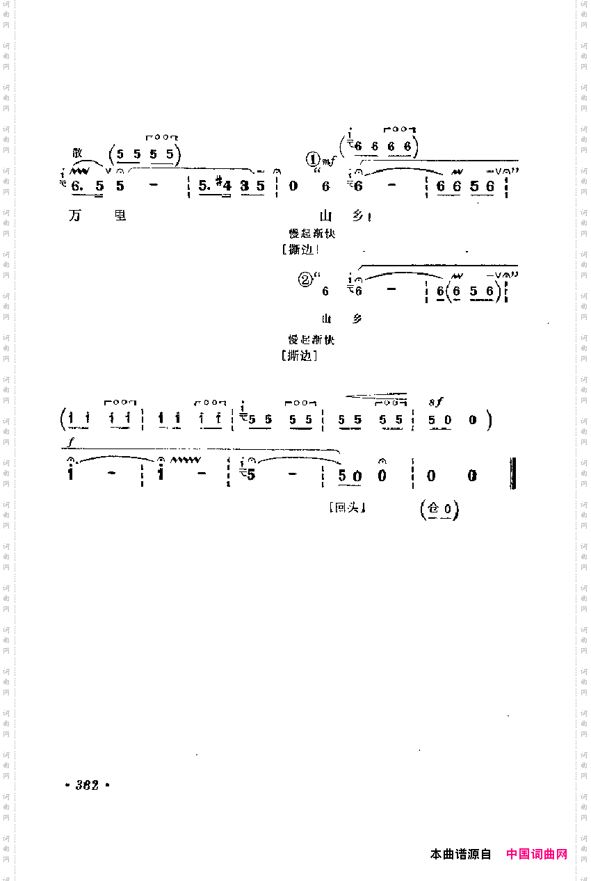 革命现代京剧主要唱段选集9·杜鹃山上