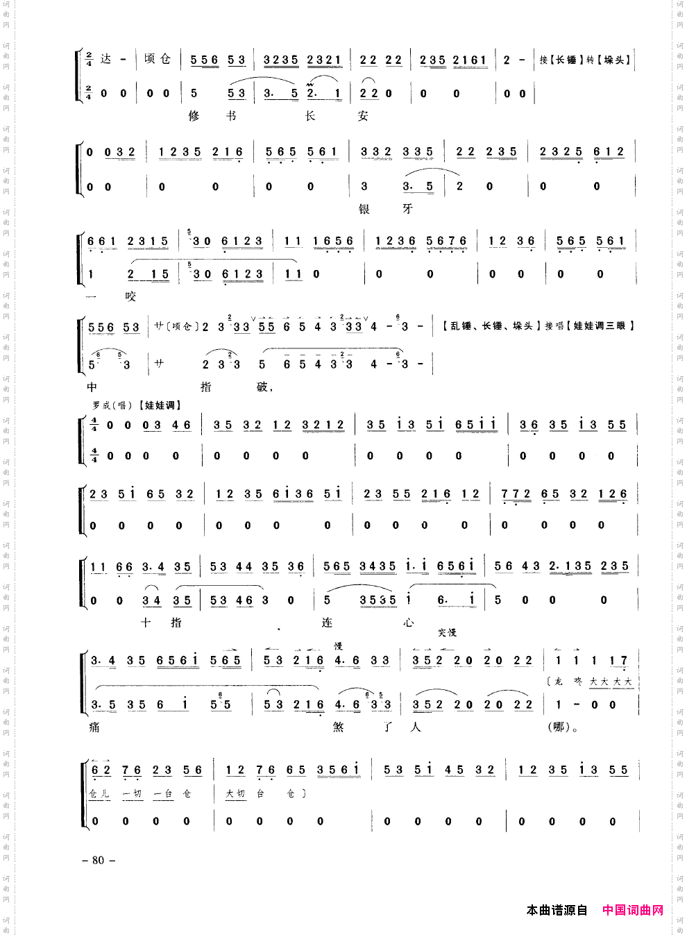 经典京剧名段051-100