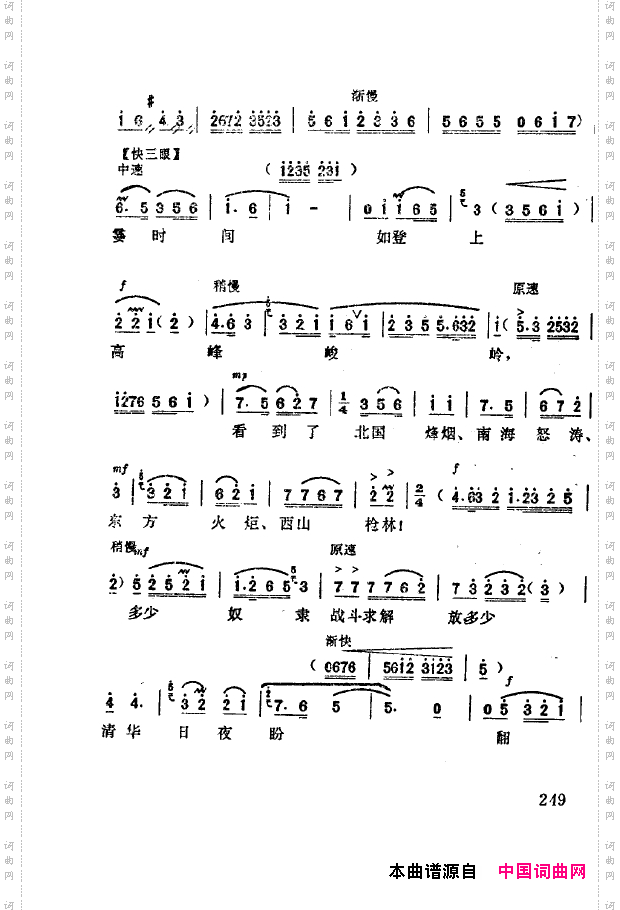 现代京剧著名唱段精萃251-300