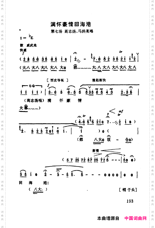 现代京剧著名唱段精萃151-200