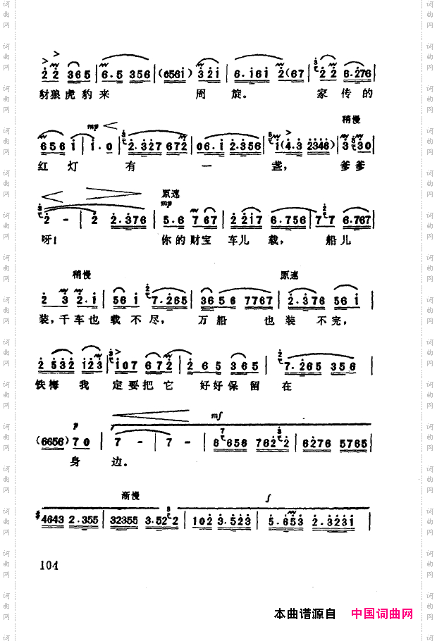 现代京剧著名唱段精萃101-150
