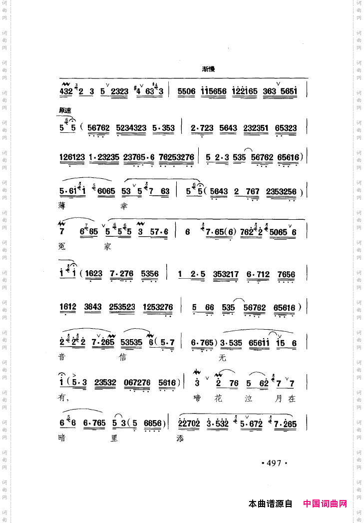 中国戏曲唱腔精选第一卷京剧昆剧501-550