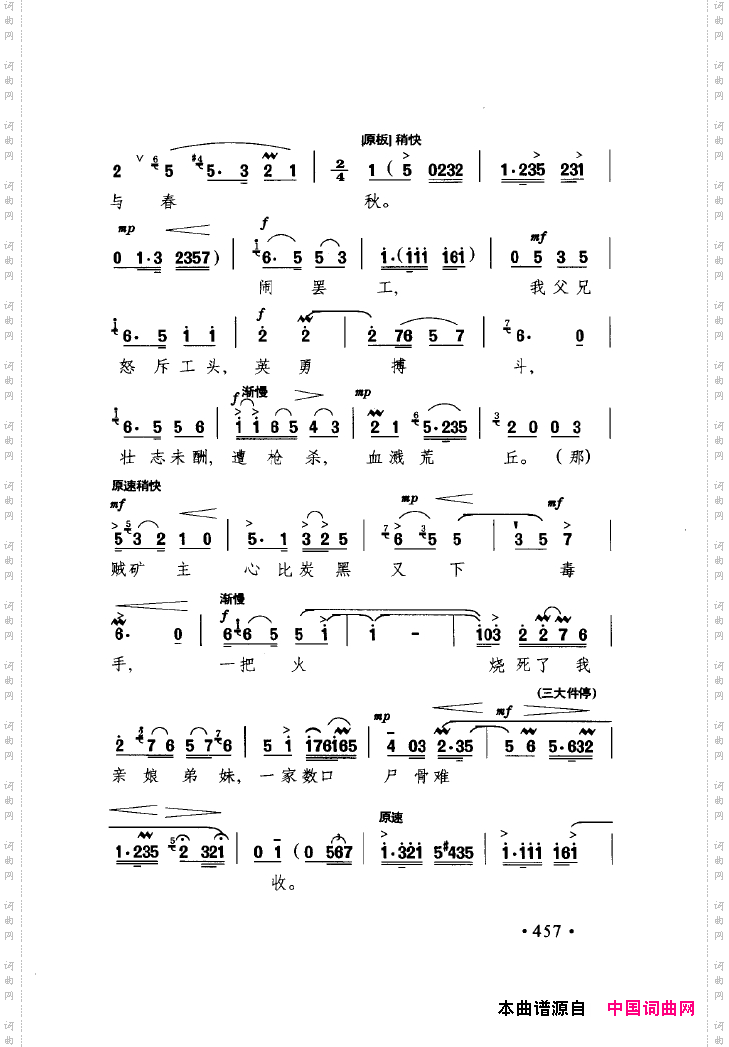 中国戏曲唱腔精选第一卷京剧昆剧451-500