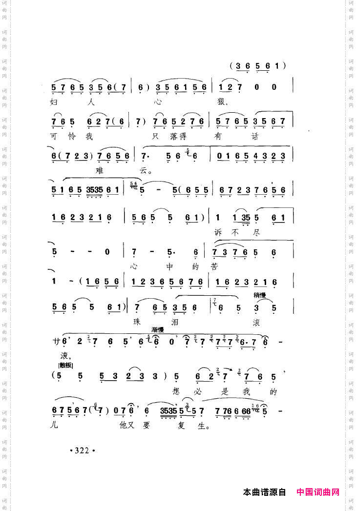 中国戏曲唱腔精选第一卷京剧昆剧301-350