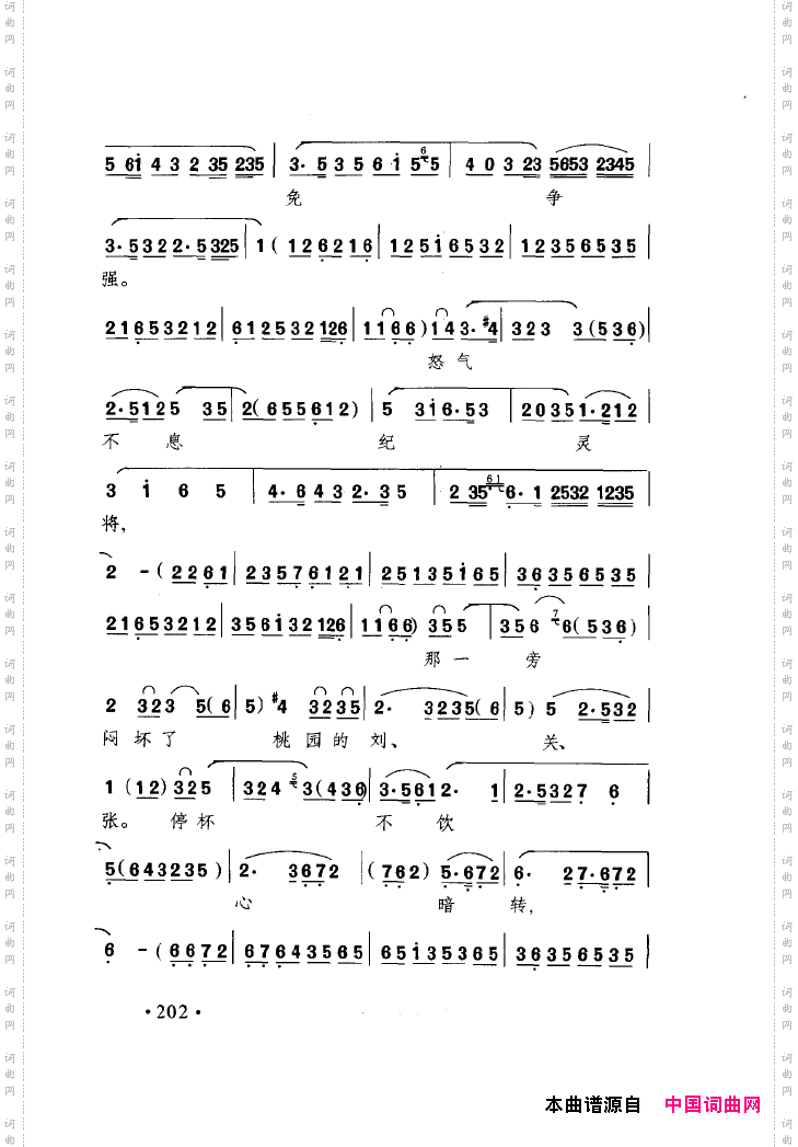 中国戏曲唱腔精选第一卷京剧昆剧201-250