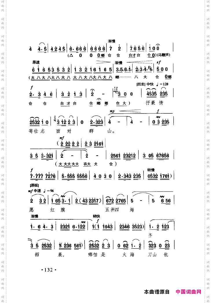中国戏曲唱腔精选第一卷京剧昆剧101-150