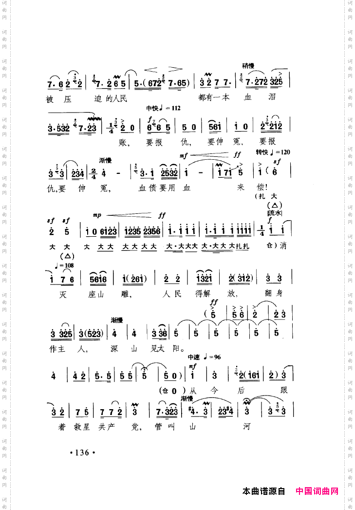 中国戏曲唱腔精选第一卷京剧昆剧101-150