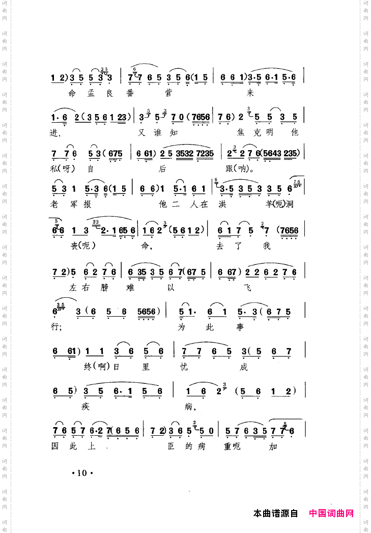 中国戏曲唱腔精选第一卷京剧昆剧000-050