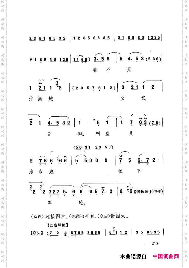 传统京剧名段选201-217