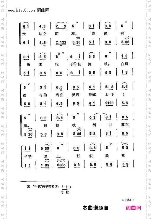 云外的须弥山色空四显_天女散花